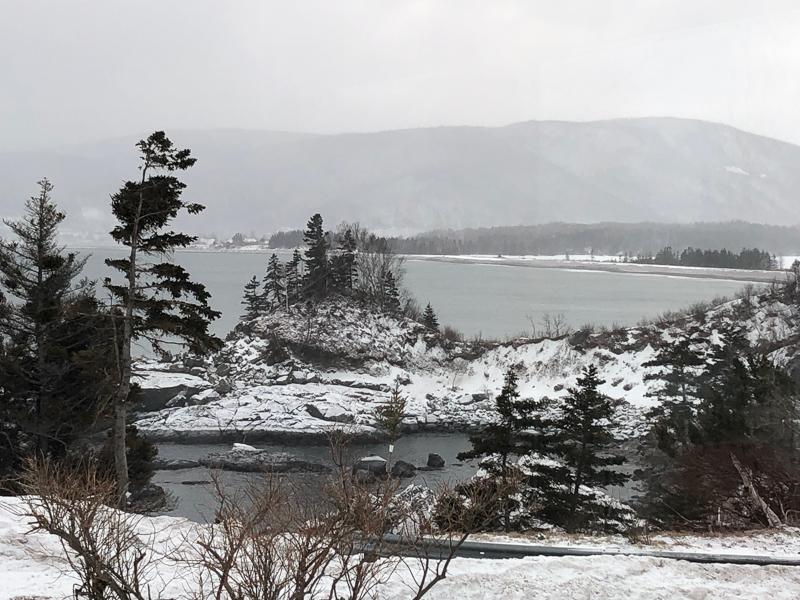 Life-changing year, view from Keltic Lodge, Nova Scotia.